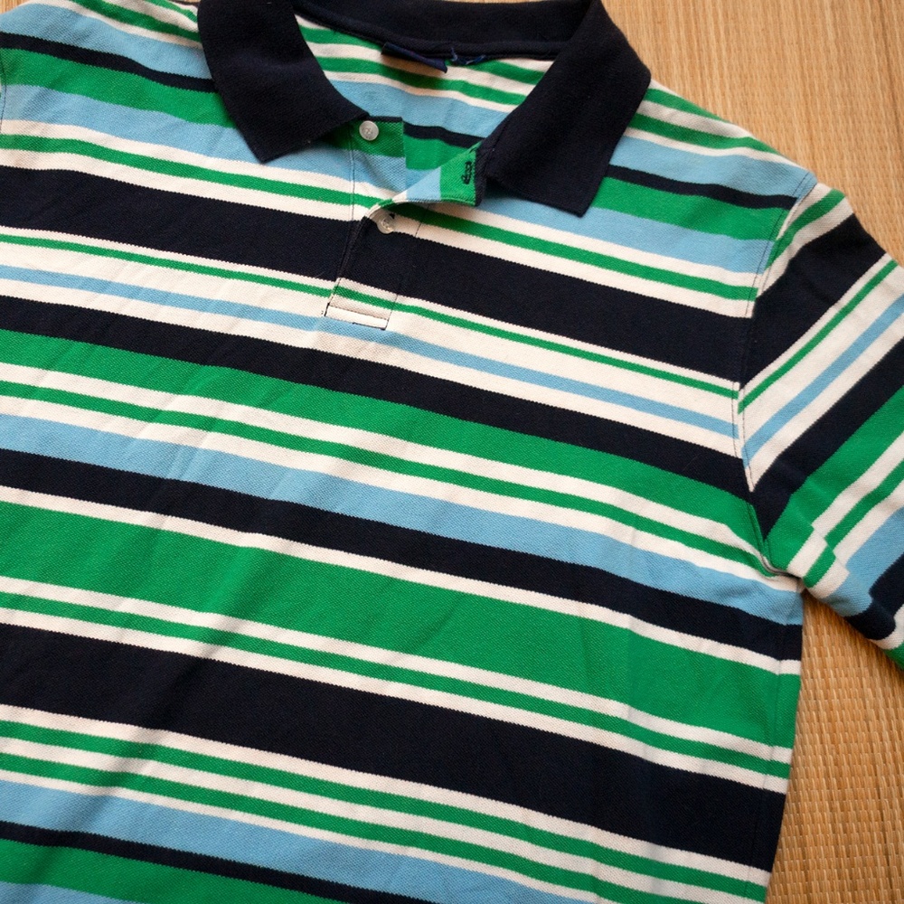 Striped Bugle Boy Polo